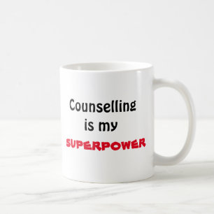 Counselling is my superpower mug