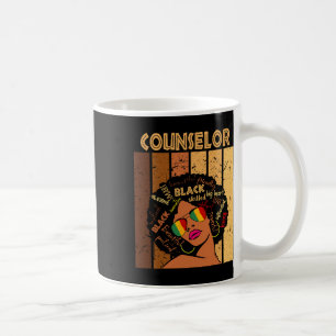 Counsellor Afro African American Women Black Histo Coffee Mug