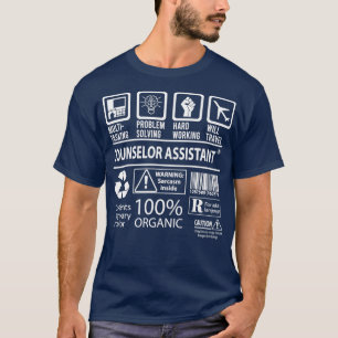 Counsellor Assistant MultiTasking Certified Job Gi T-Shirt