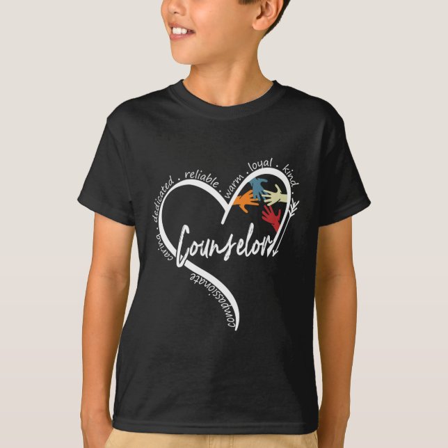 Counsellor Graphic Tees Tops Back To School Gift  (Front)