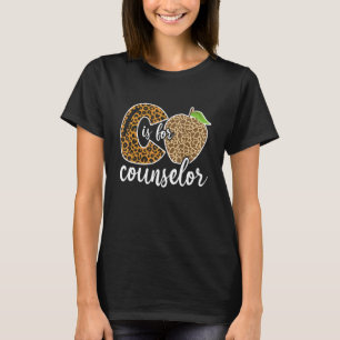 Counsellor Rainbow Leopard Buffalo Plaid Back To S T-Shirt