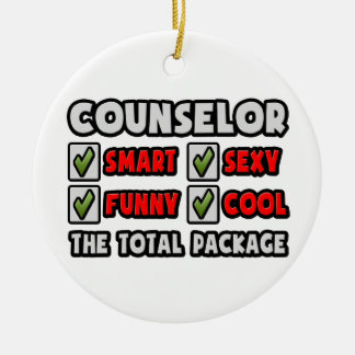 Counsellor ... The Total Package Ceramic Ornament