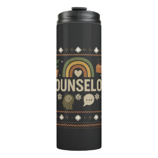 Counselor Christmas – Festive Holiday Tumbler