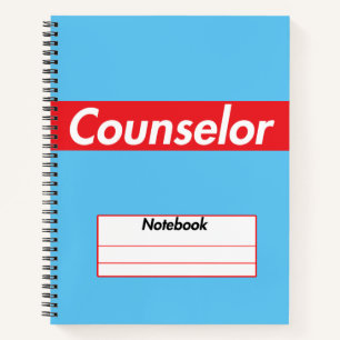 Counselor Journal Notebook