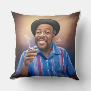 Count Basie Throw Pillow