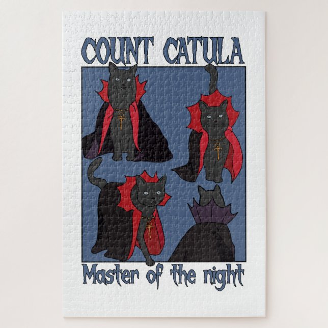 Count Catula Master of the Night Jigsaw Puzzle (Vertical)