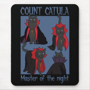 Count Catula Master of the Night Mouse Pad