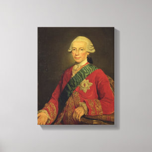 Count Claude-Louis-Robert de Saint-Germain 1777 Canvas Print