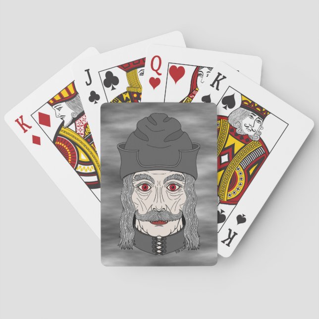 Count Dracula 2026 Playing Cards (Back)