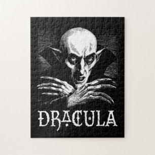 Count Dracula Halloween Vampire Jigsaw Puzzle