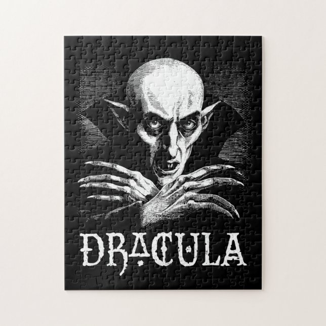 Count Dracula Halloween Vampire Jigsaw Puzzle (Vertical)