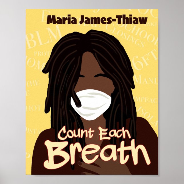Count Each Breath Poster (Front)