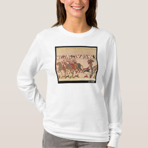 Count Guy of Ponthieu takes Harold, his T-Shirt