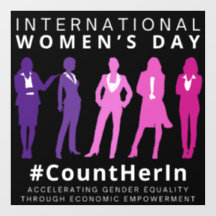 Count Her In International Women's Day 