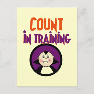 Count in Training Tshirts and Gifts Postcard
