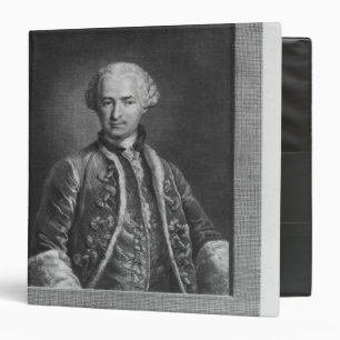 Count of St. Germain, famous alchemist, 1783 Binder