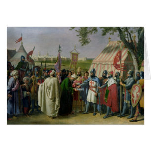 Count of Tripoli accepting the Surrender