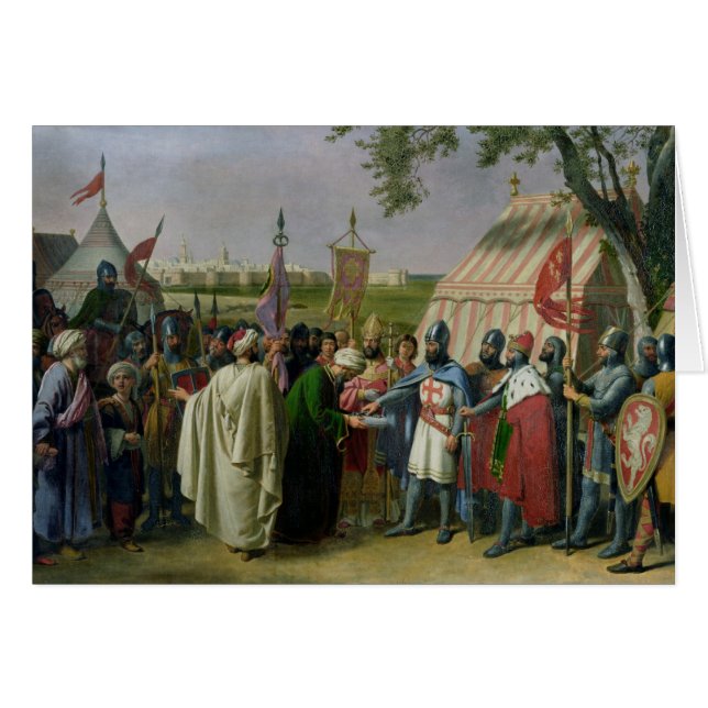 Count of Tripoli accepting the Surrender (Front Horizontal)