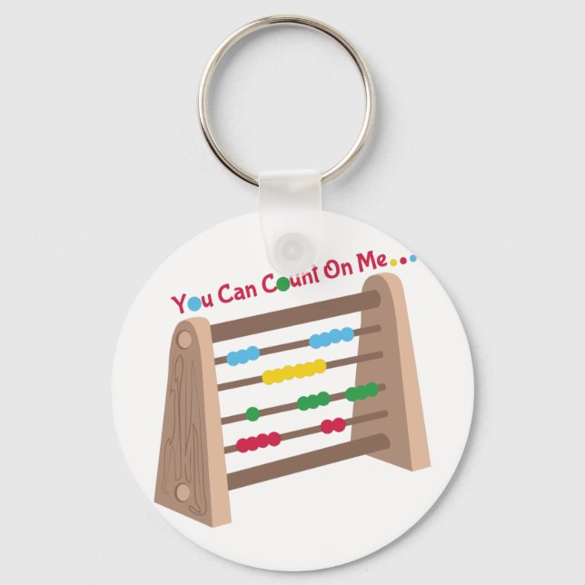Count On Me Keychain (Front)