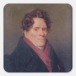 Count Pierre-Louis Roederer  18th-19th century Square Sticker