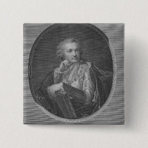 Count Stroganov 2 Inch Square Button