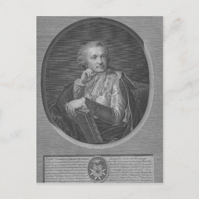 Count Stroganov Postcard (Front)