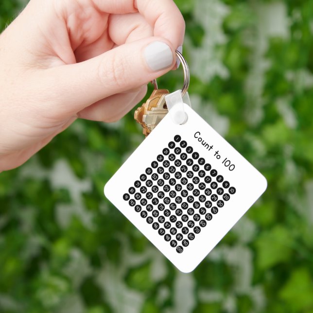 Count to 100 keychain (Hand)