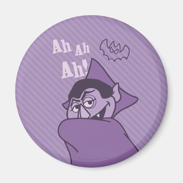 Count von Count - Ah Ah Ah! Magnet (Front)