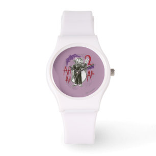 Count von Count B&W Sketch Drawing Watch