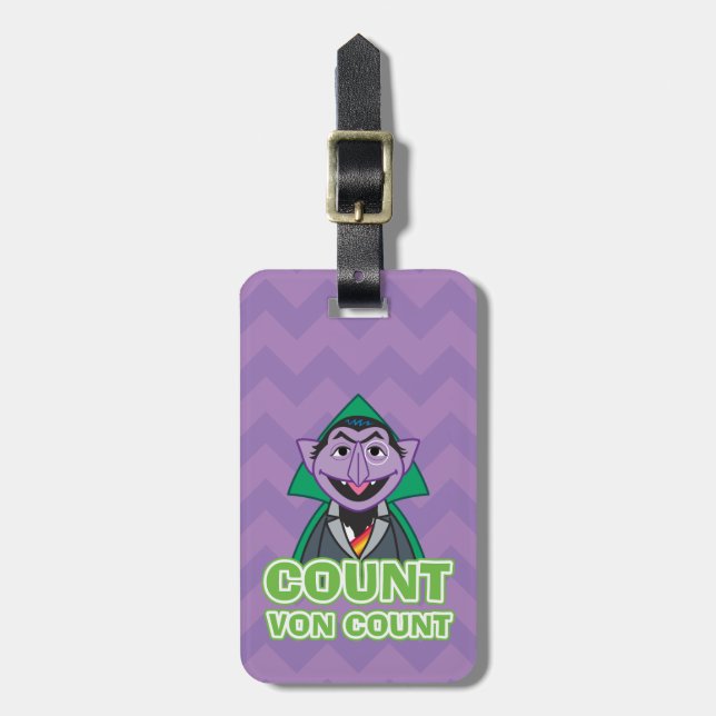 Count von Count Classic Style 2 Luggage Tag (Front Vertical)