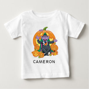 Count von Count Halloween Pumpkins Baby T-Shirt