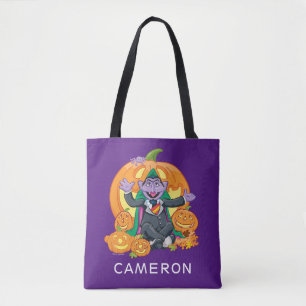 Count von Count   Halloween Pumpkins Tote Bag