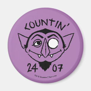Count von Count Skate Logo - Countin' 24/7 Magnet