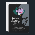 Count von Count's Batty Birthday Bash Invitation<br><div class="desc">Set the tone for a spooktacular celebration with this fun Sesame Street birthday invitation featuring Count von Count! This playful design showcases the Count with his iconic smile, surrounded by bats and vibrant party accents. Perfect for a bat-themed or Sesame Street birthday party, this customizable invitation adds a whimsical touch...</div>