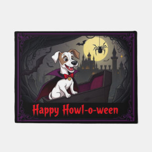Count Whippet Happy Howl-o-ween Doormat
