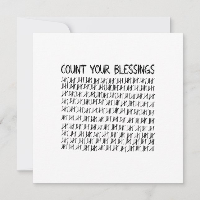 Count Your Blessings (Front)