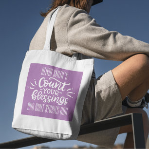 Count Your Blessings Kid's Name VBS Church Bag