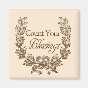 Count Your Blessings Magnet