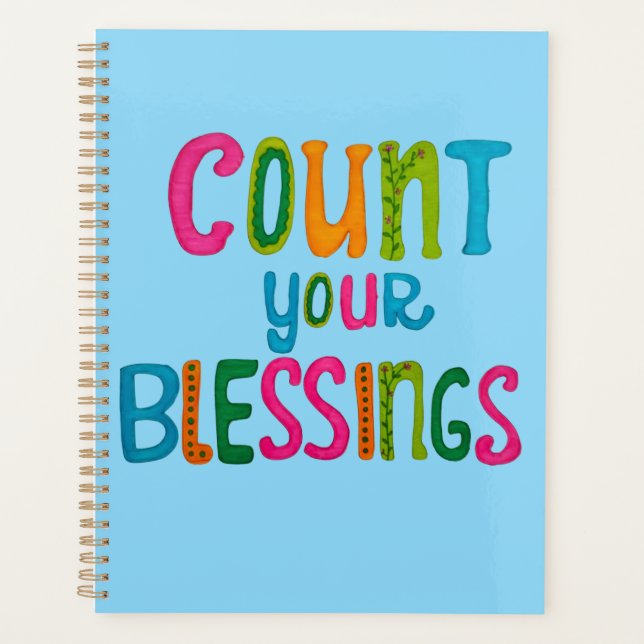 Count your Blessings Planner (Front)