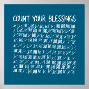 Count Your Blessings Poster