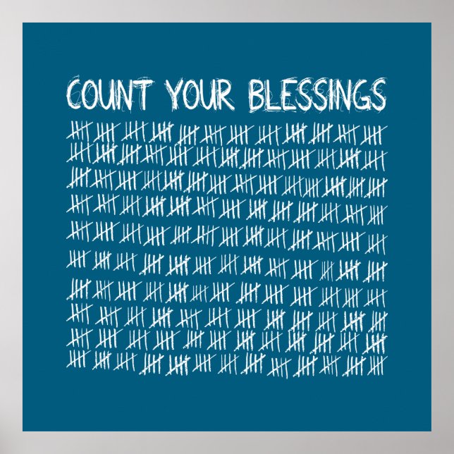 Count Your Blessings Poster (Front)