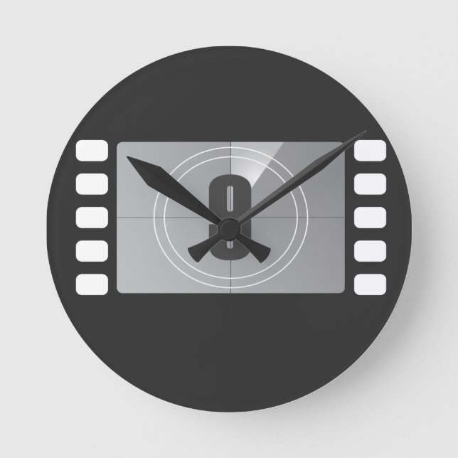 Countdown 9 Wall Clock (Front)