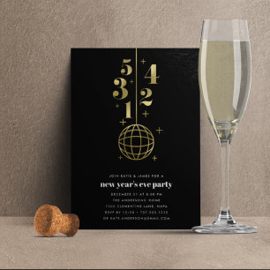 Countdown   New Years Eve Party Invitation