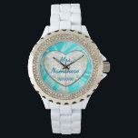 Countdown Wedding Watch for Bride! Add Name! Dates<br><div class="desc">My digital design for the Bride to be!   CHANGE Watch,  style or colour!</div>