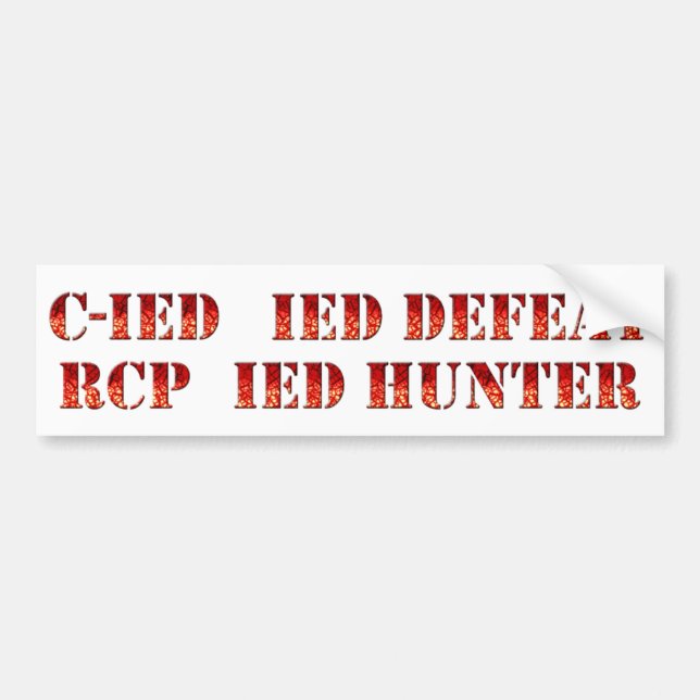 Counter IED Sticker Set (Front)