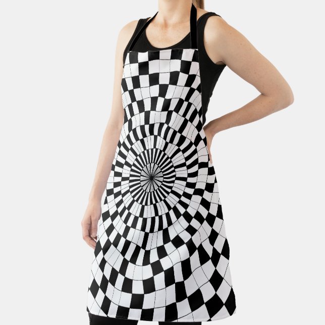 Counter Spirals by Kenneth Yoncich Apron (Insitu)