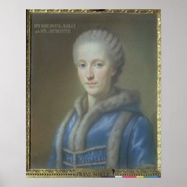 Countess Maria Josepha von Harrach Poster (Front)