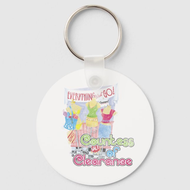 Countess of Clearance Keychain (Front)