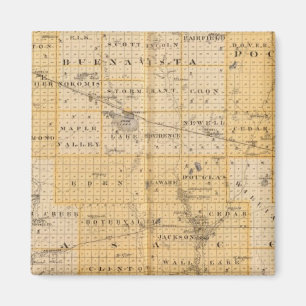 Counties of Pocahontas, Cherokee Magnet