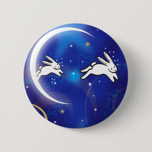 Counting Bunnies 2 Inch Round Button